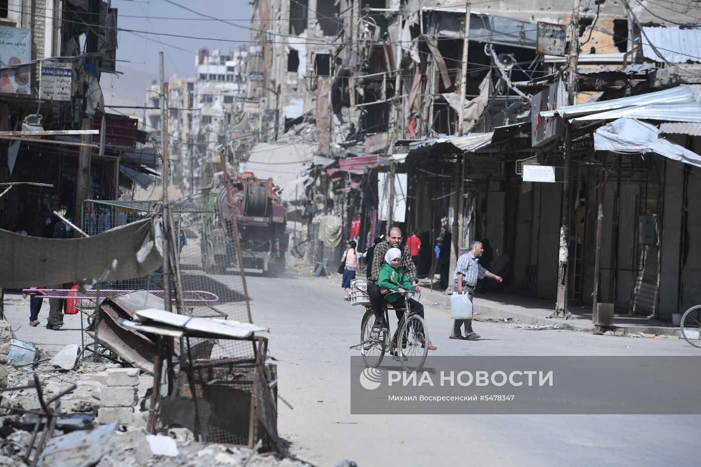 Ситуация в сирийском городе Дума