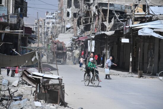 Ситуация в сирийском городе Дума