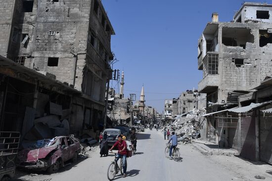 Ситуация в сирийском городе Дума