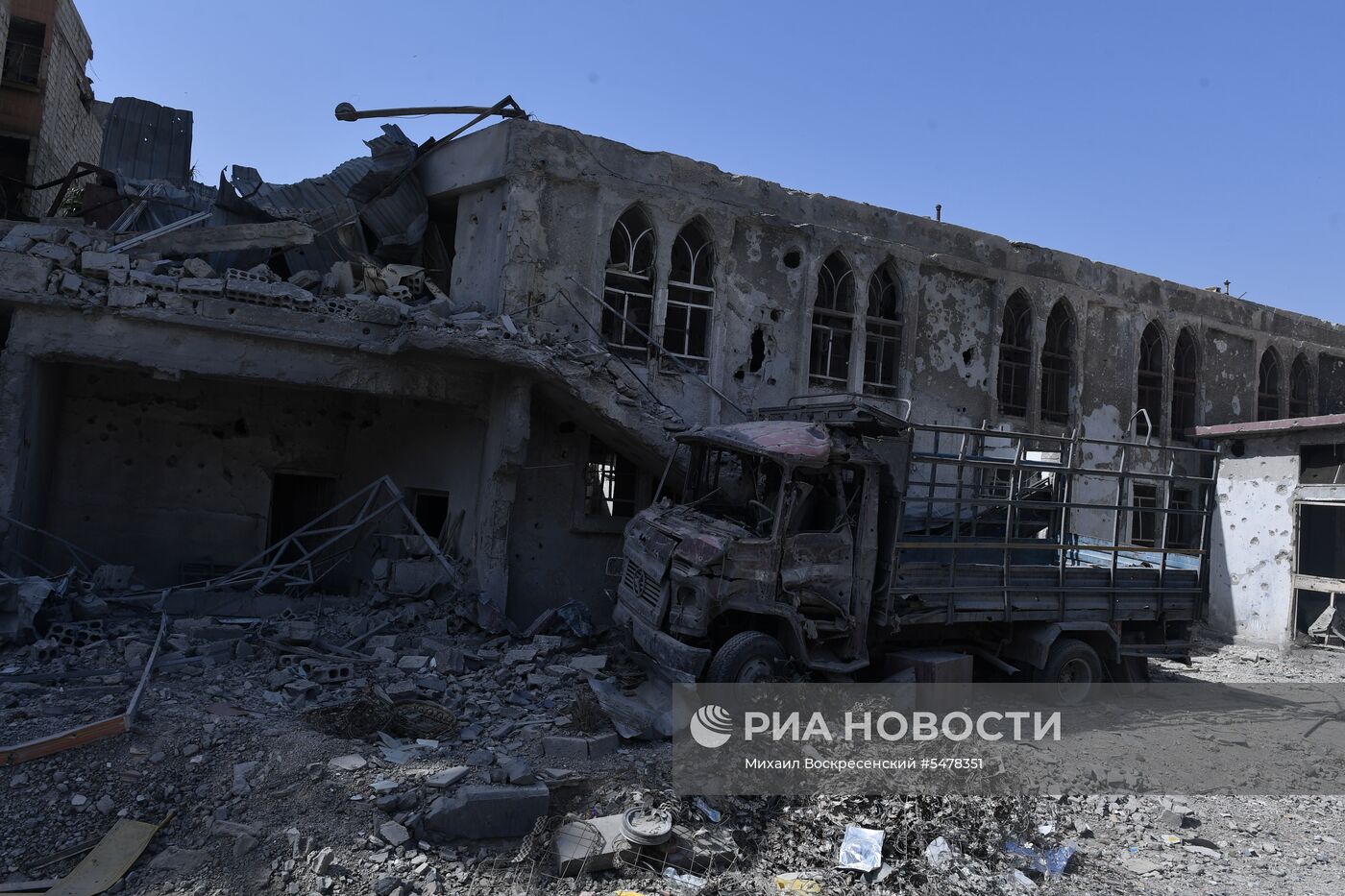 Ситуация в сирийском городе Дума