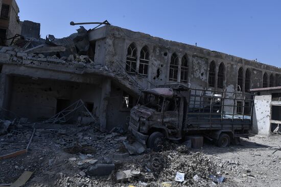 Ситуация в сирийском городе Дума