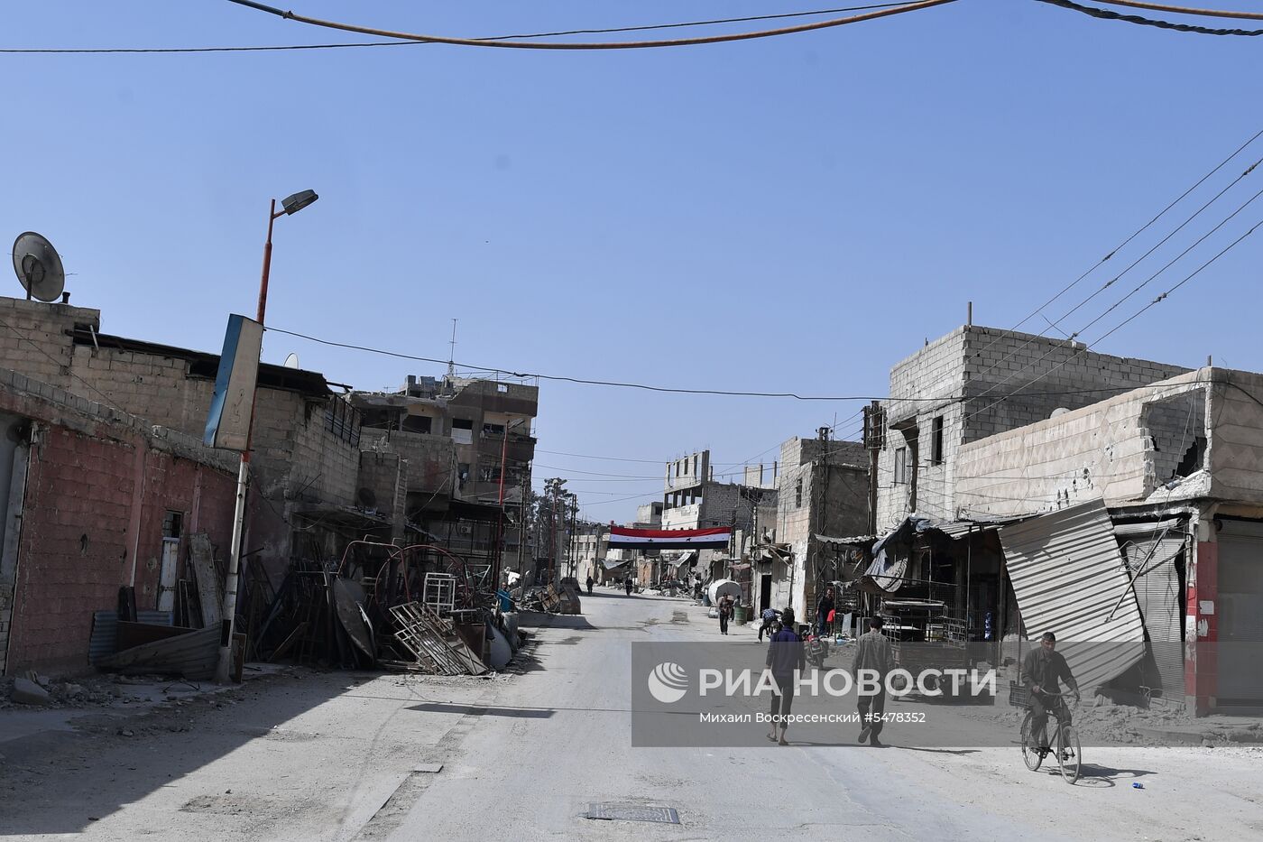 Ситуация в сирийском городе Дума