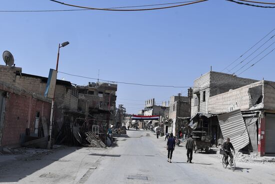 Ситуация в сирийском городе Дума