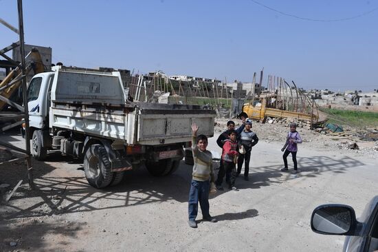 Ситуация в сирийском городе Дума