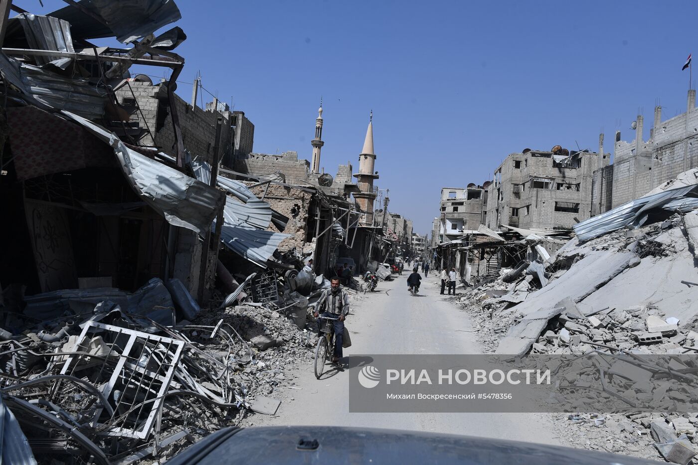 Ситуация в сирийском городе Дума