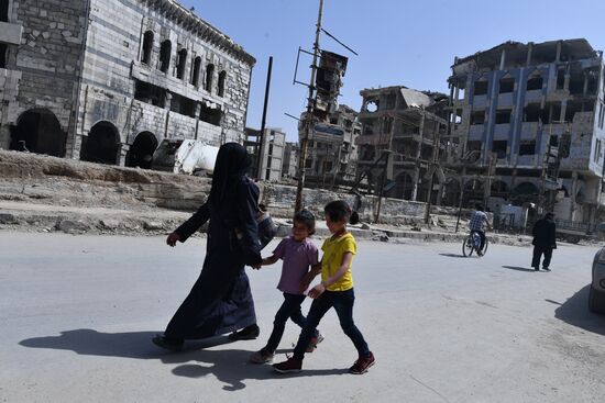 Ситуация в сирийском городе Дума