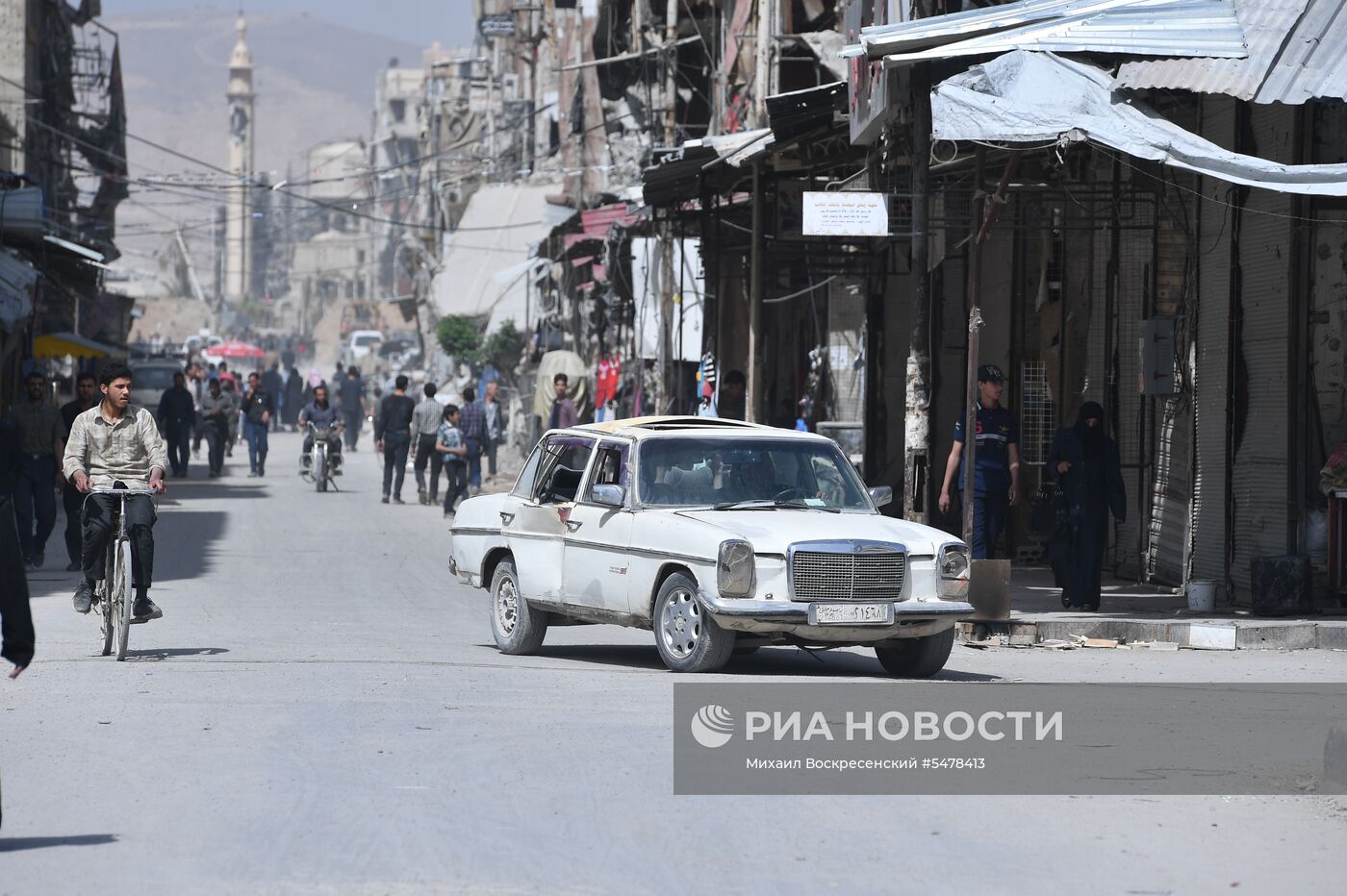 Ситуация в сирийском городе Дума