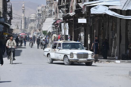 Ситуация в сирийском городе Дума