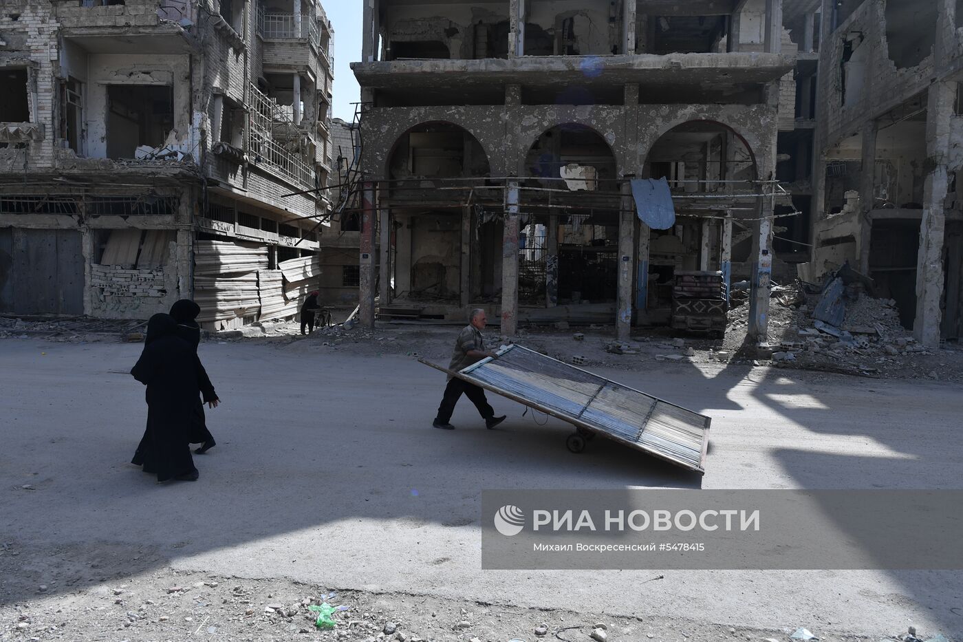 Ситуация в сирийском городе Дума