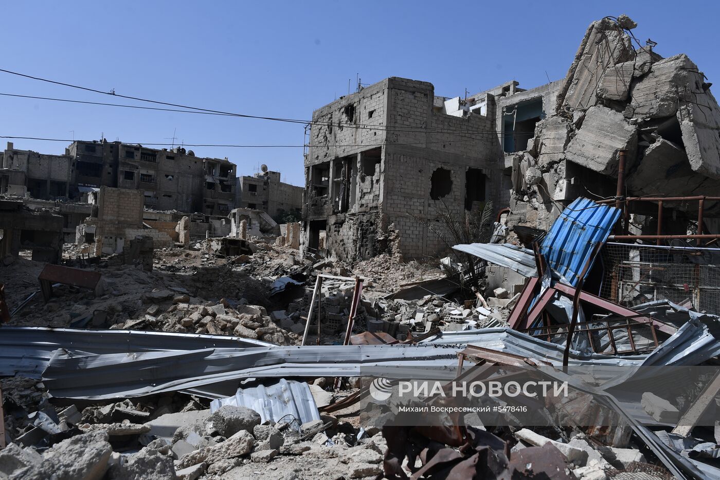 Ситуация в сирийском городе Дума