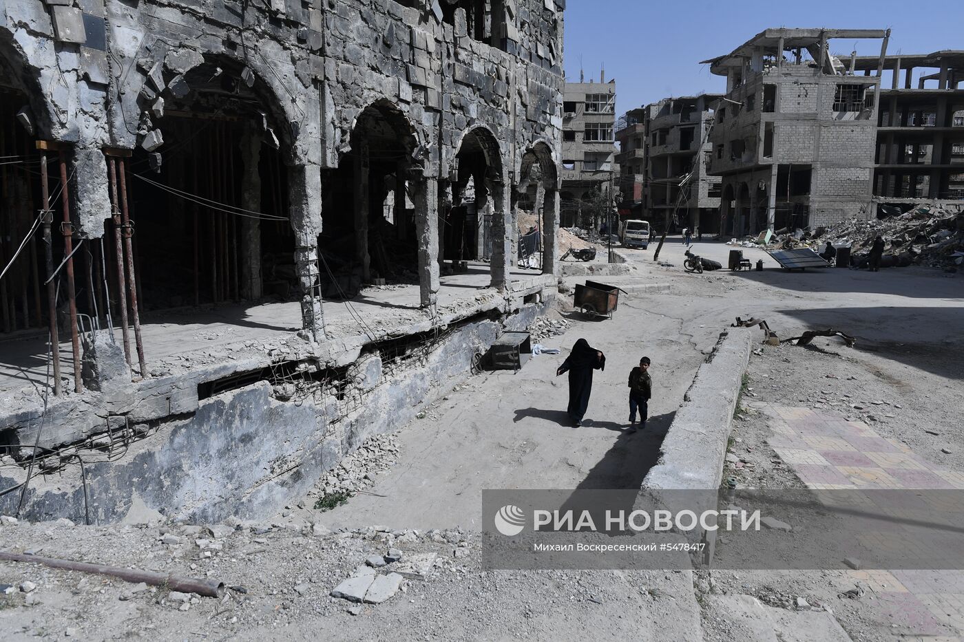 Ситуация в сирийском городе Дума