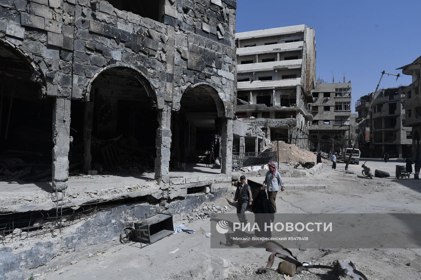 Ситуация в сирийском городе Дума