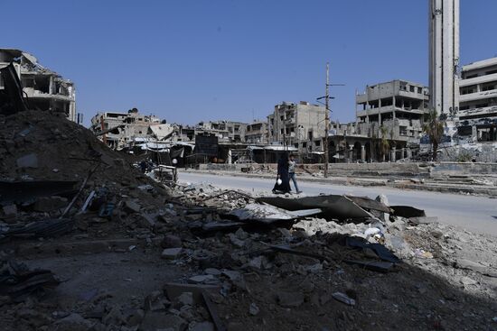 Ситуация в сирийском городе Дума