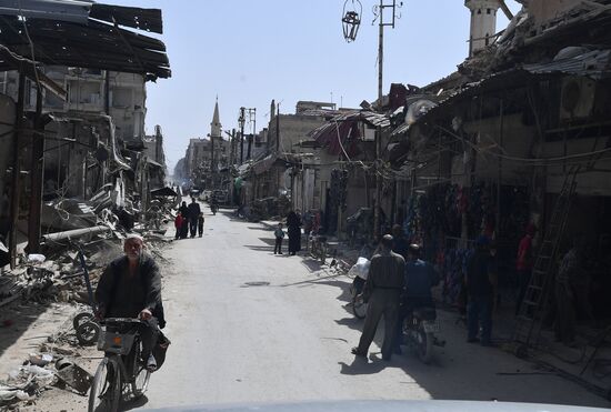 Ситуация в сирийском городе Дума