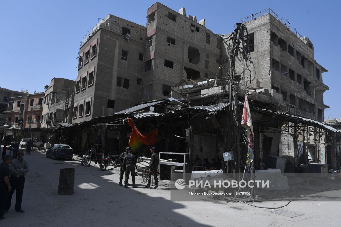 Ситуация в сирийском городе Дума