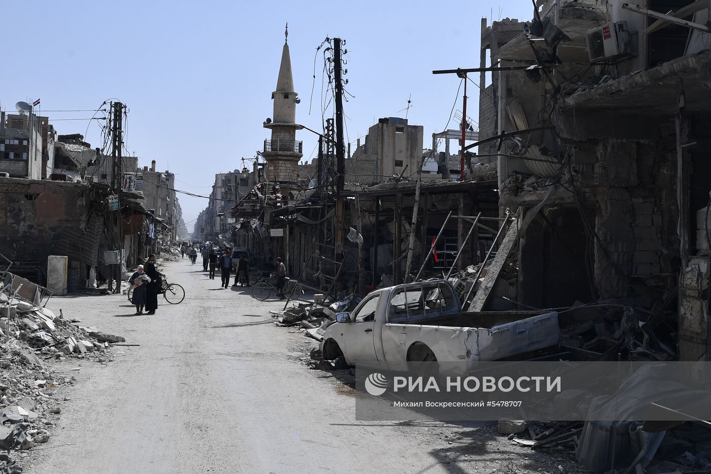 Ситуация в сирийском городе Дума