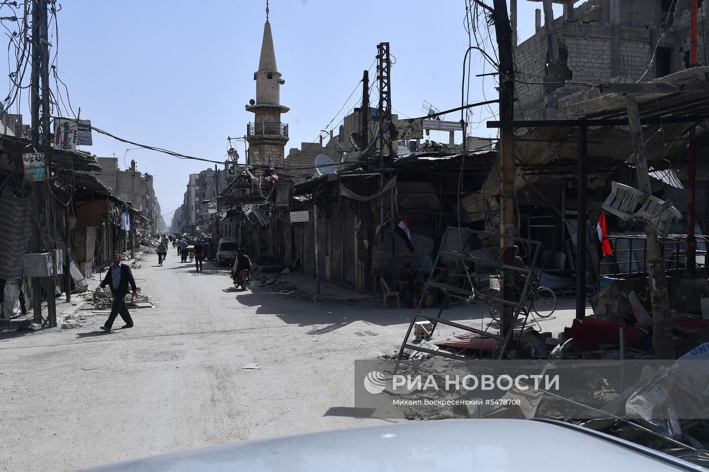 Ситуация в сирийском городе Дума