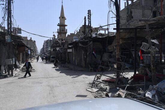 Ситуация в сирийском городе Дума