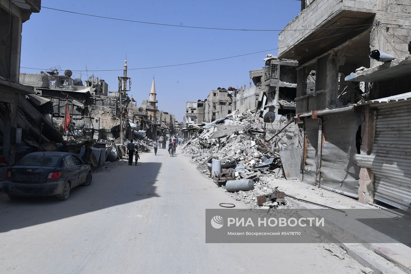 Ситуация в сирийском городе Дума