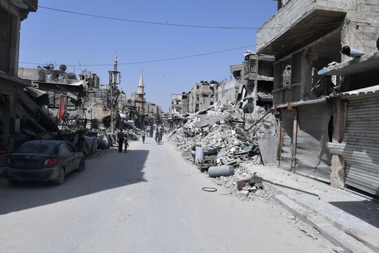 Ситуация в сирийском городе Дума