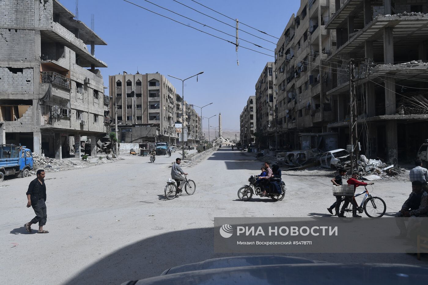 Ситуация в сирийском городе Дума