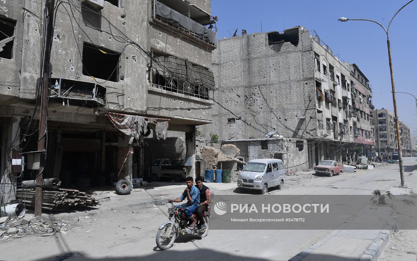 Ситуация в сирийском городе Дума