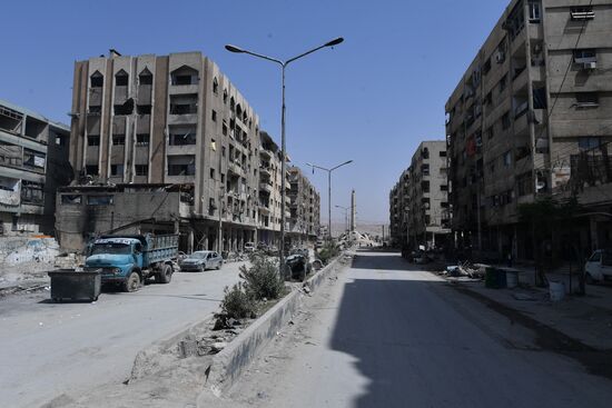 Ситуация в сирийском городе Дума
