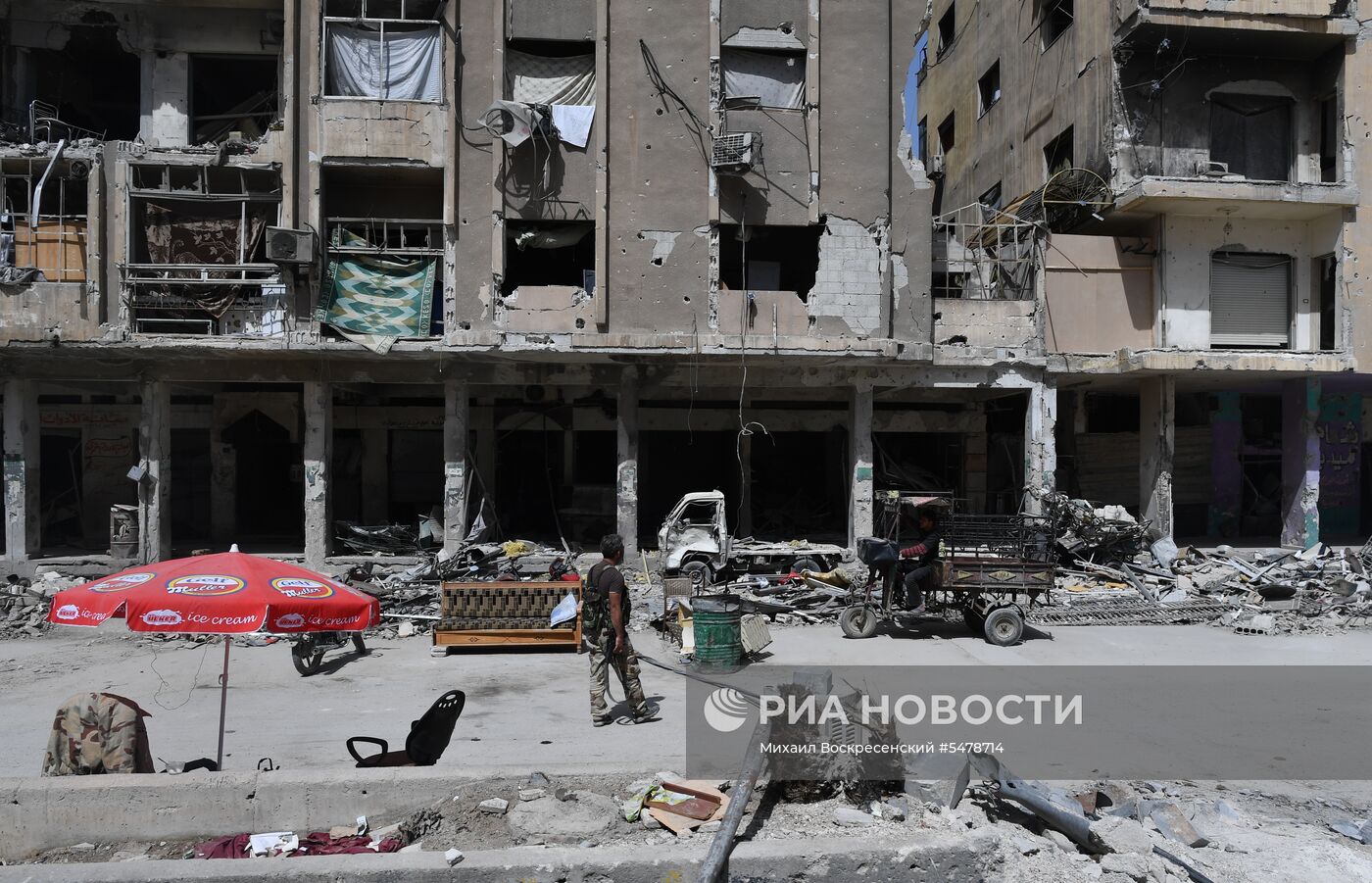 Ситуация в сирийском городе Дума