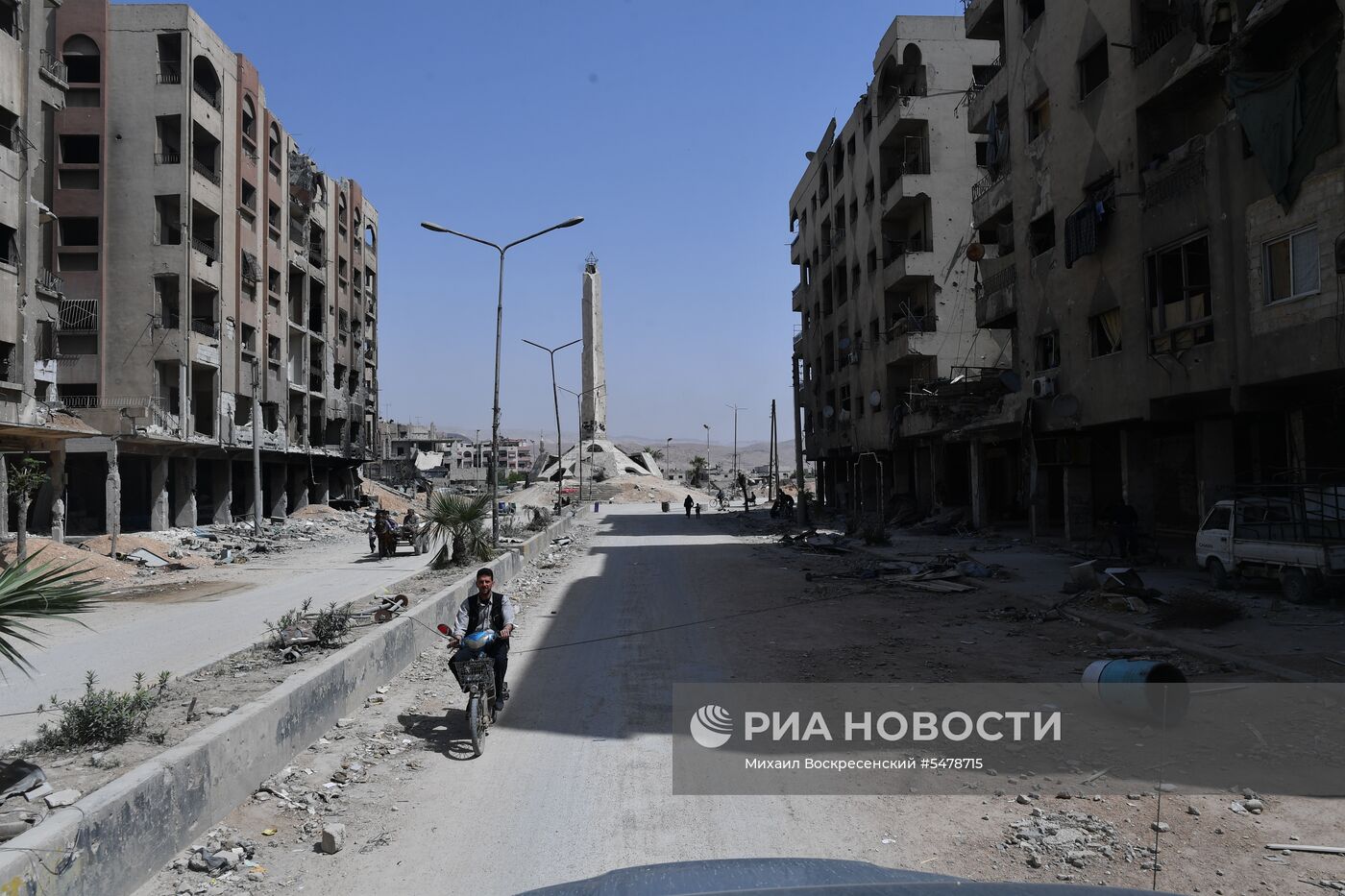 Ситуация в сирийском городе Дума