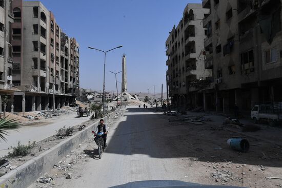 Ситуация в сирийском городе Дума