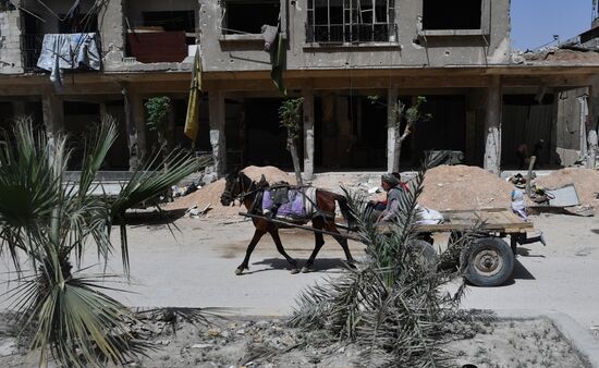 Ситуация в сирийском городе Дума