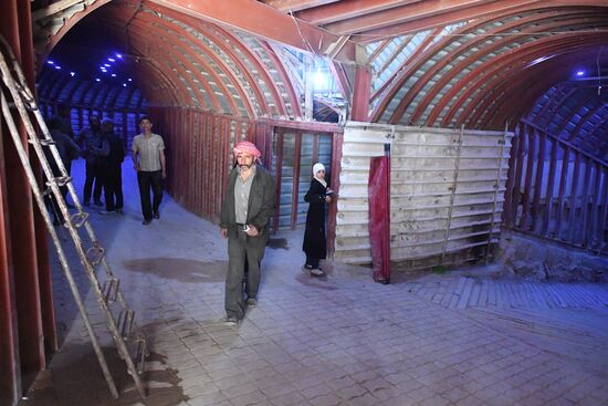 Городская подземная больница в сирийской Думе