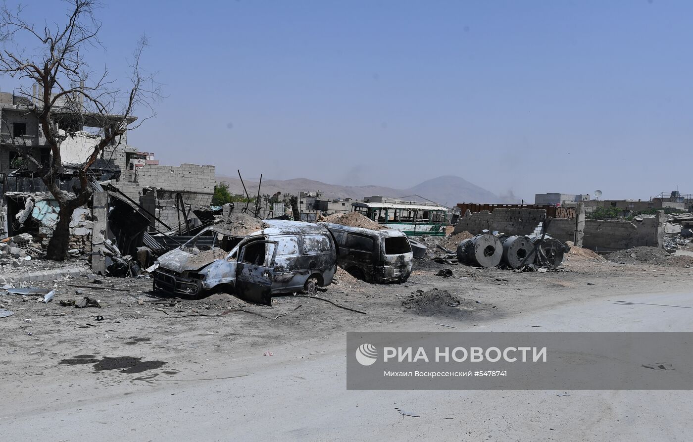 Ситуация в сирийском городе Дума
