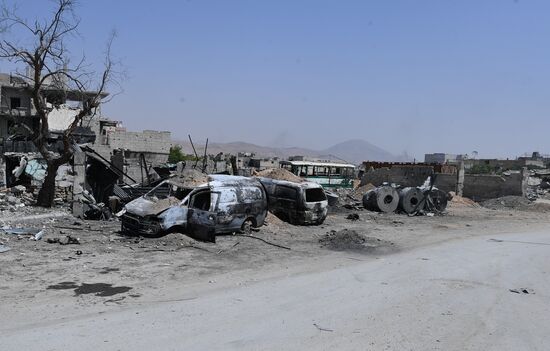 Ситуация в сирийском городе Дума
