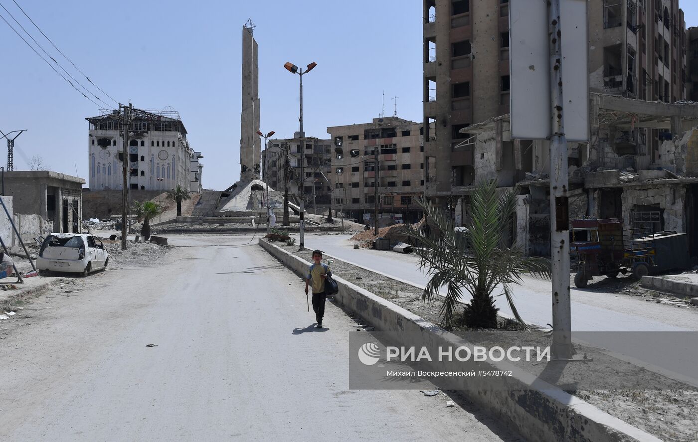 Ситуация в сирийском городе Дума