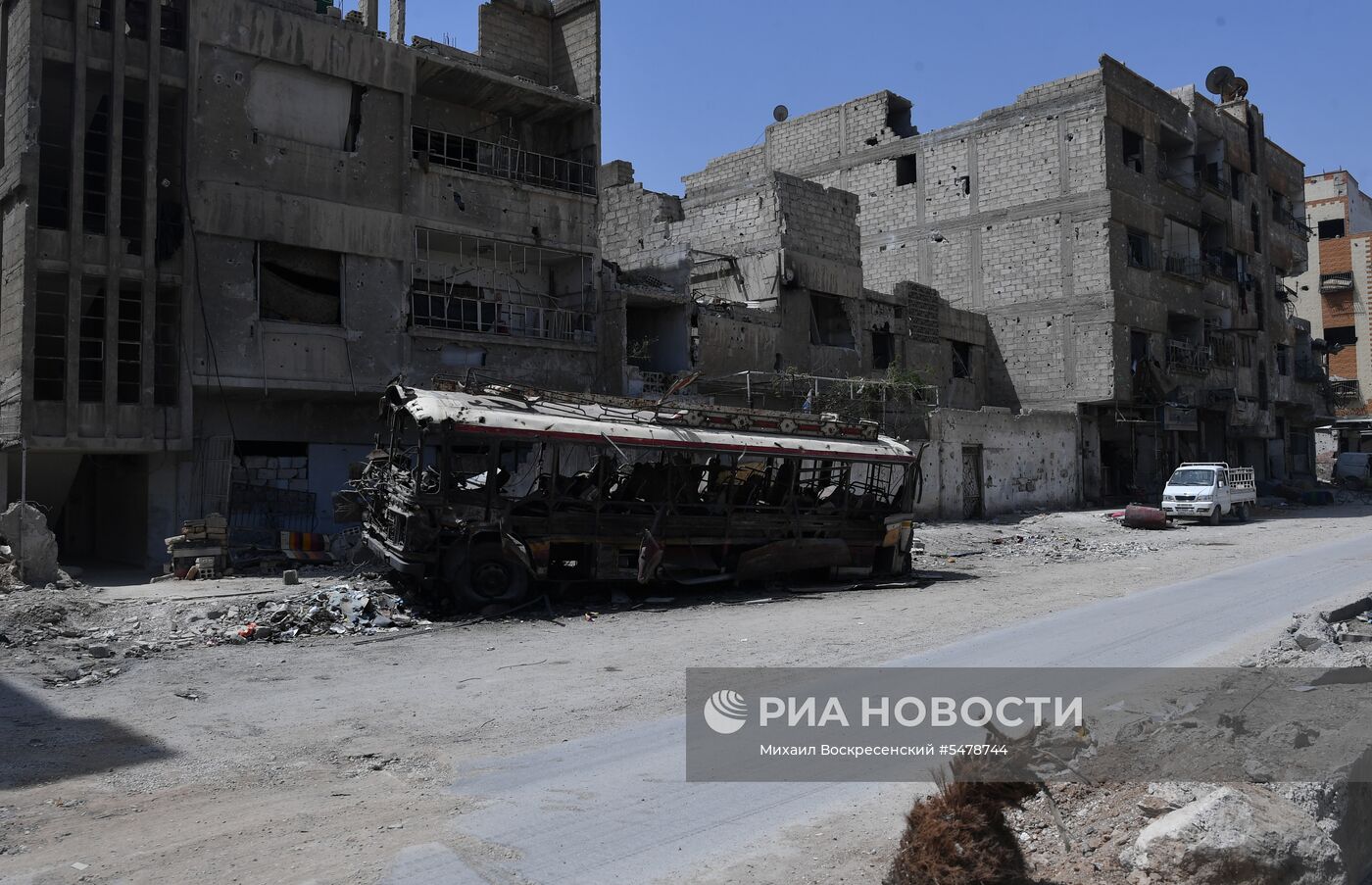 Ситуация в сирийском городе Дума