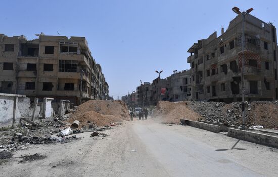 Ситуация в сирийском городе Дума