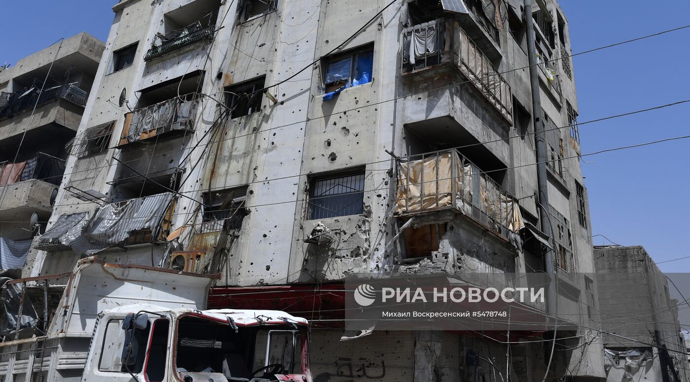 Ситуация в сирийском городе Дума