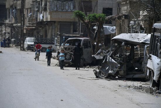 Ситуация в сирийском городе Дума