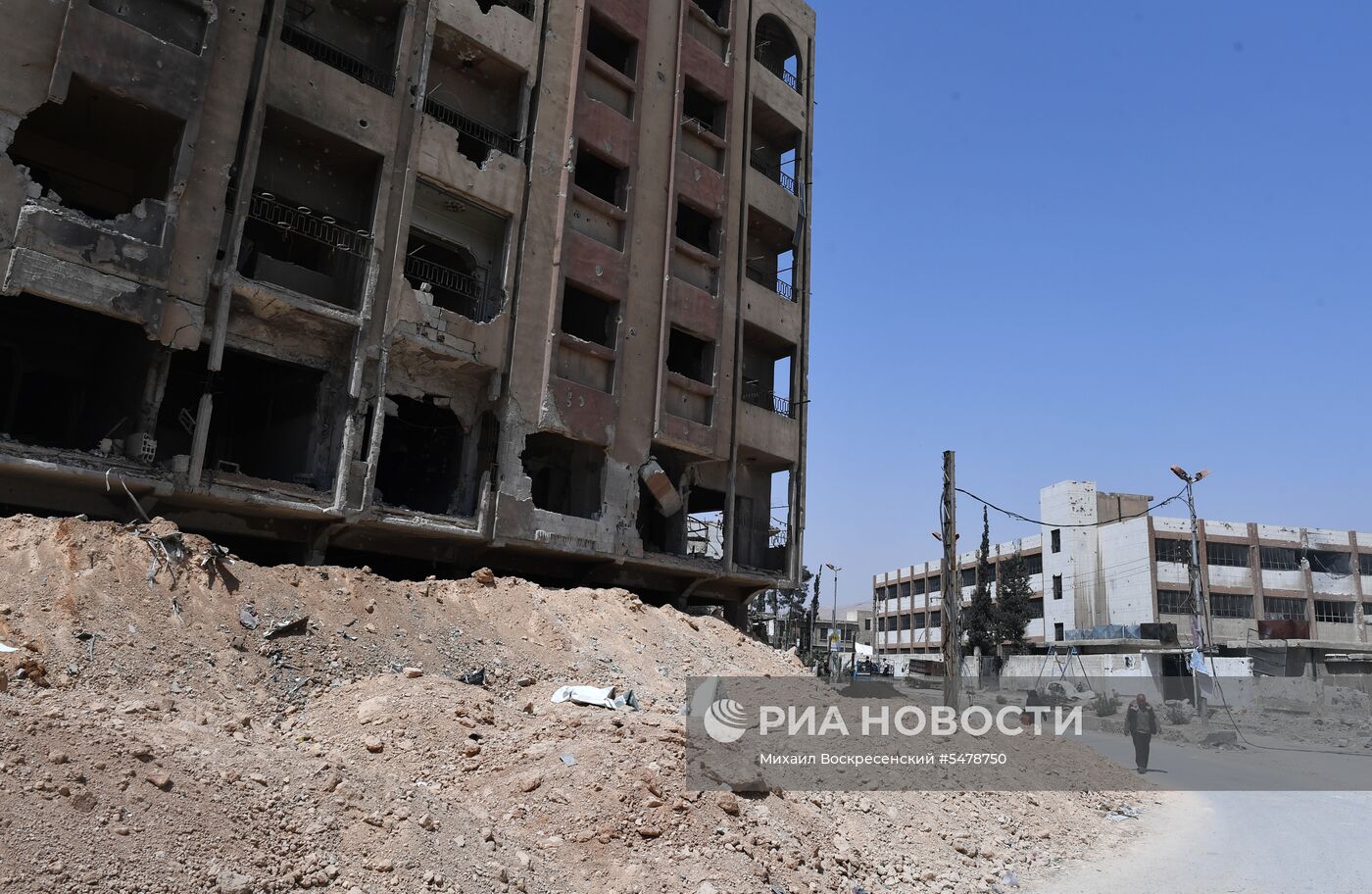 Ситуация в сирийском городе Дума