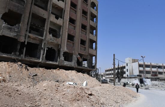 Ситуация в сирийском городе Дума