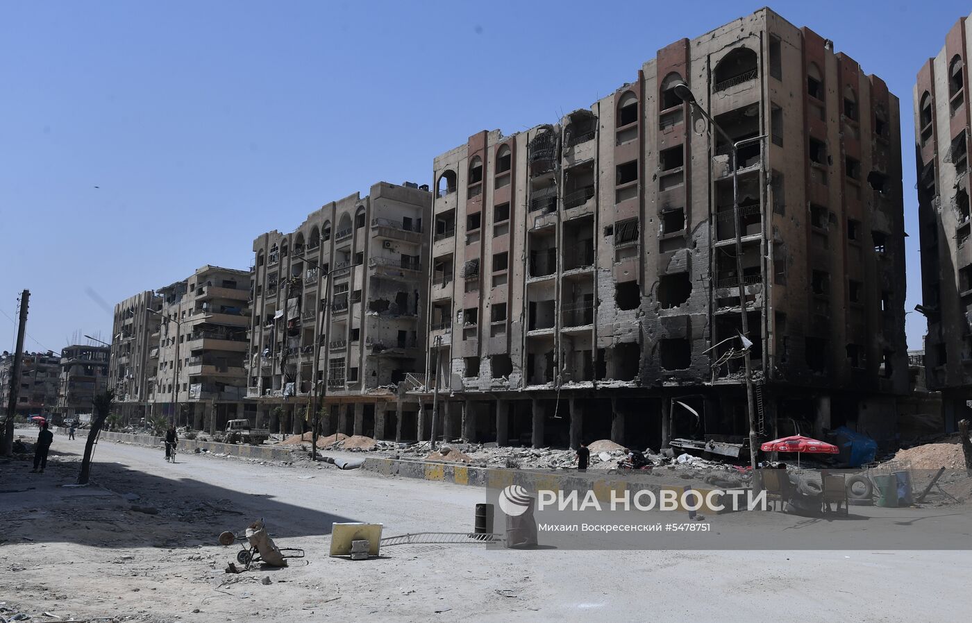 Ситуация в сирийском городе Дума