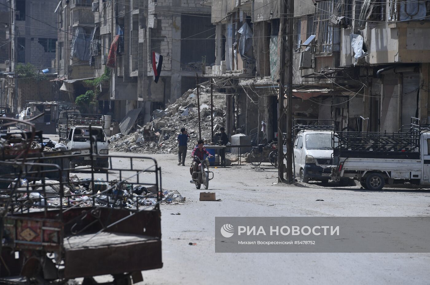 Ситуация в сирийском городе Дума