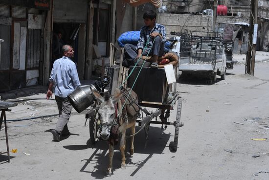 Ситуация в сирийском городе Дума