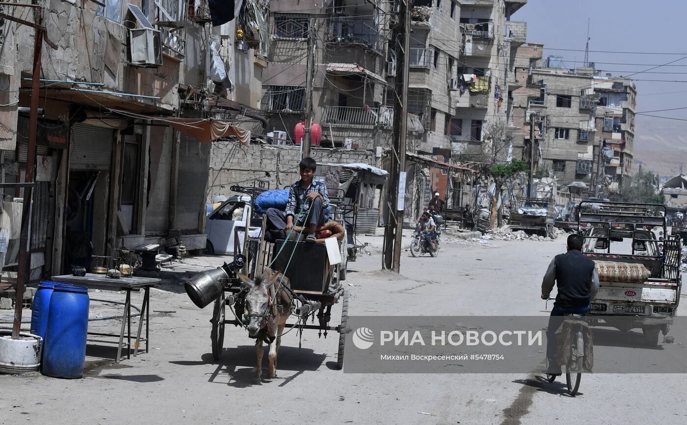 Ситуация в сирийском городе Дума