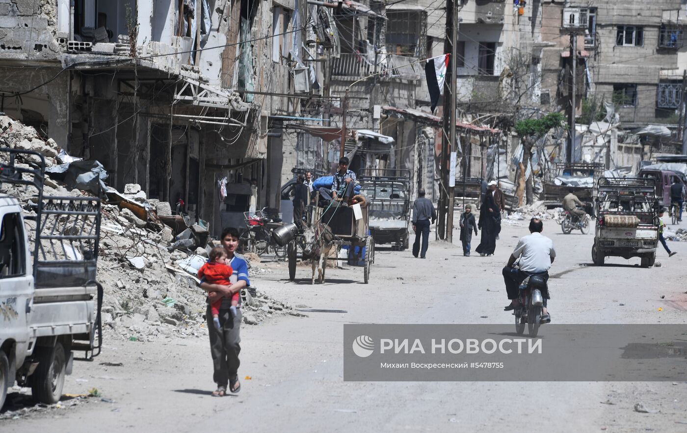Ситуация в сирийском городе Дума