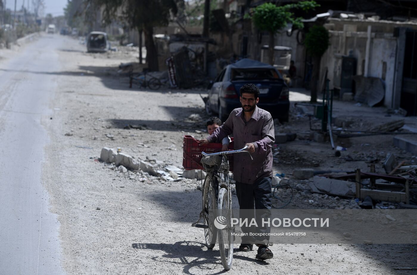 Ситуация в сирийском городе Дума