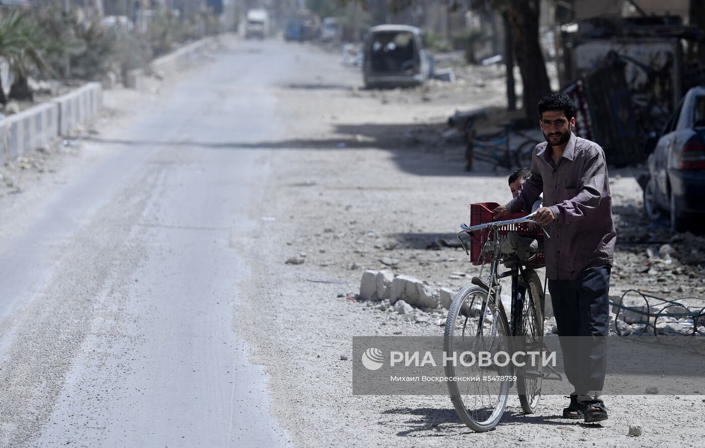 Ситуация в сирийском городе Дума