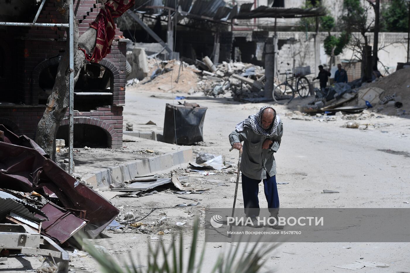 Ситуация в сирийском городе Дума