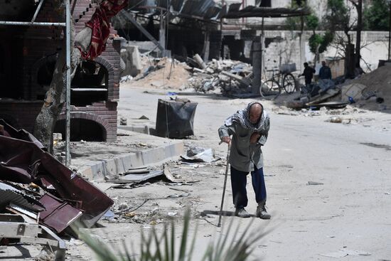Ситуация в сирийском городе Дума